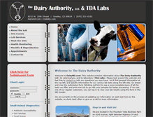 Tablet Screenshot of dairymd.com